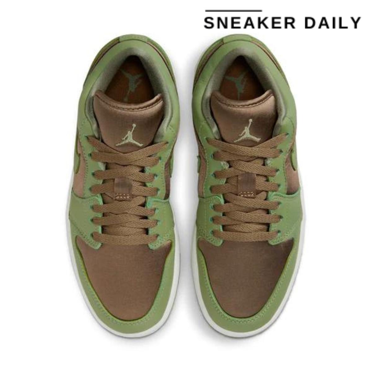 Giày Air Jordan 1 Low SE Sky J Light Olive (WMNS) FB9893-300 - Ảnh 9
