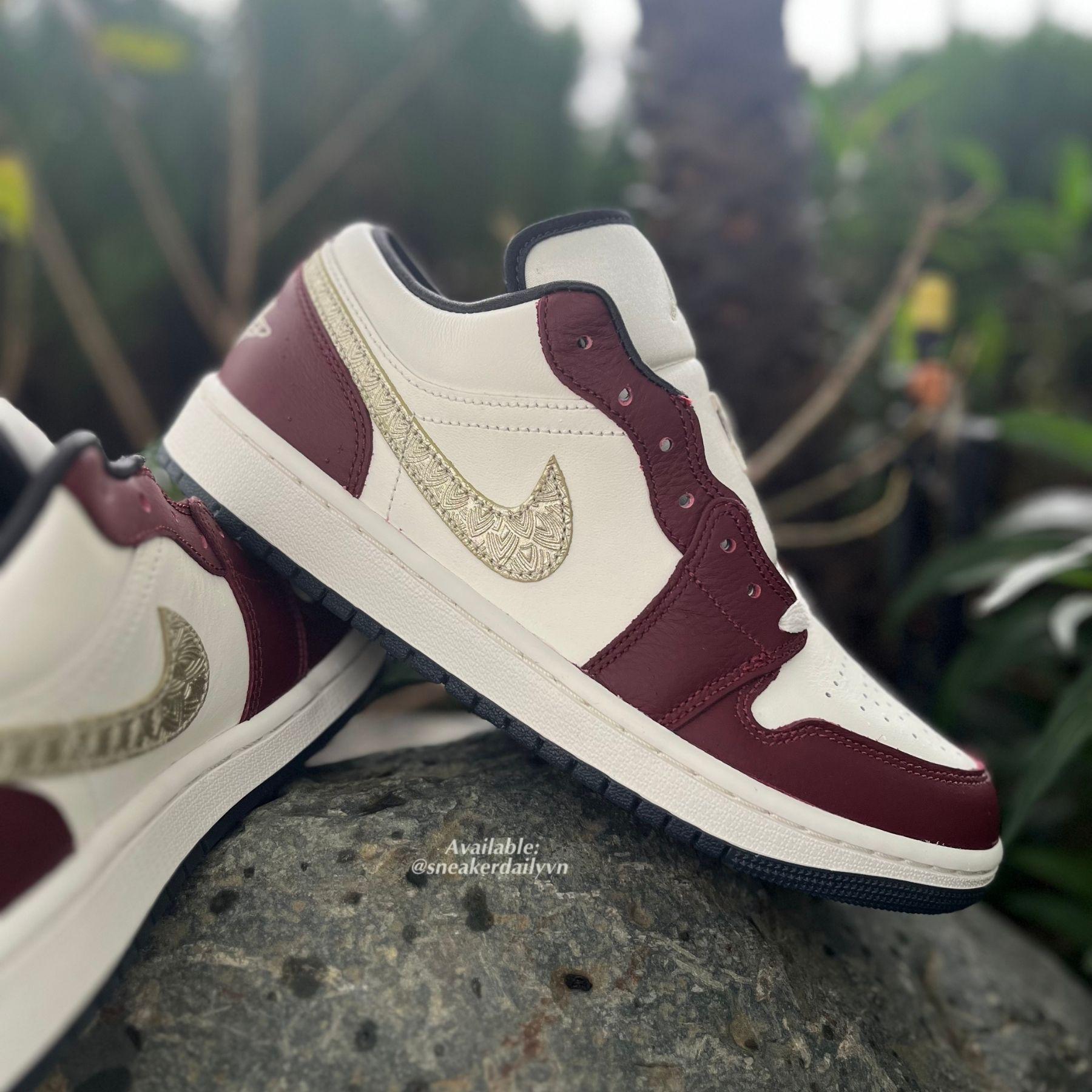 Giày Air Jordan 1 Low SE Year of the Dragon (WMNS) FJ5735-100 - Ảnh 10