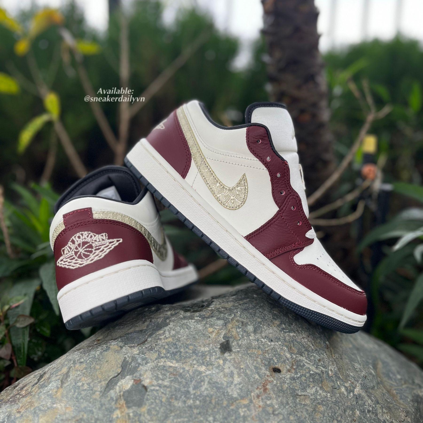 Giày Air Jordan 1 Low SE Year of the Dragon (WMNS) FJ5735-100 - Ảnh 12