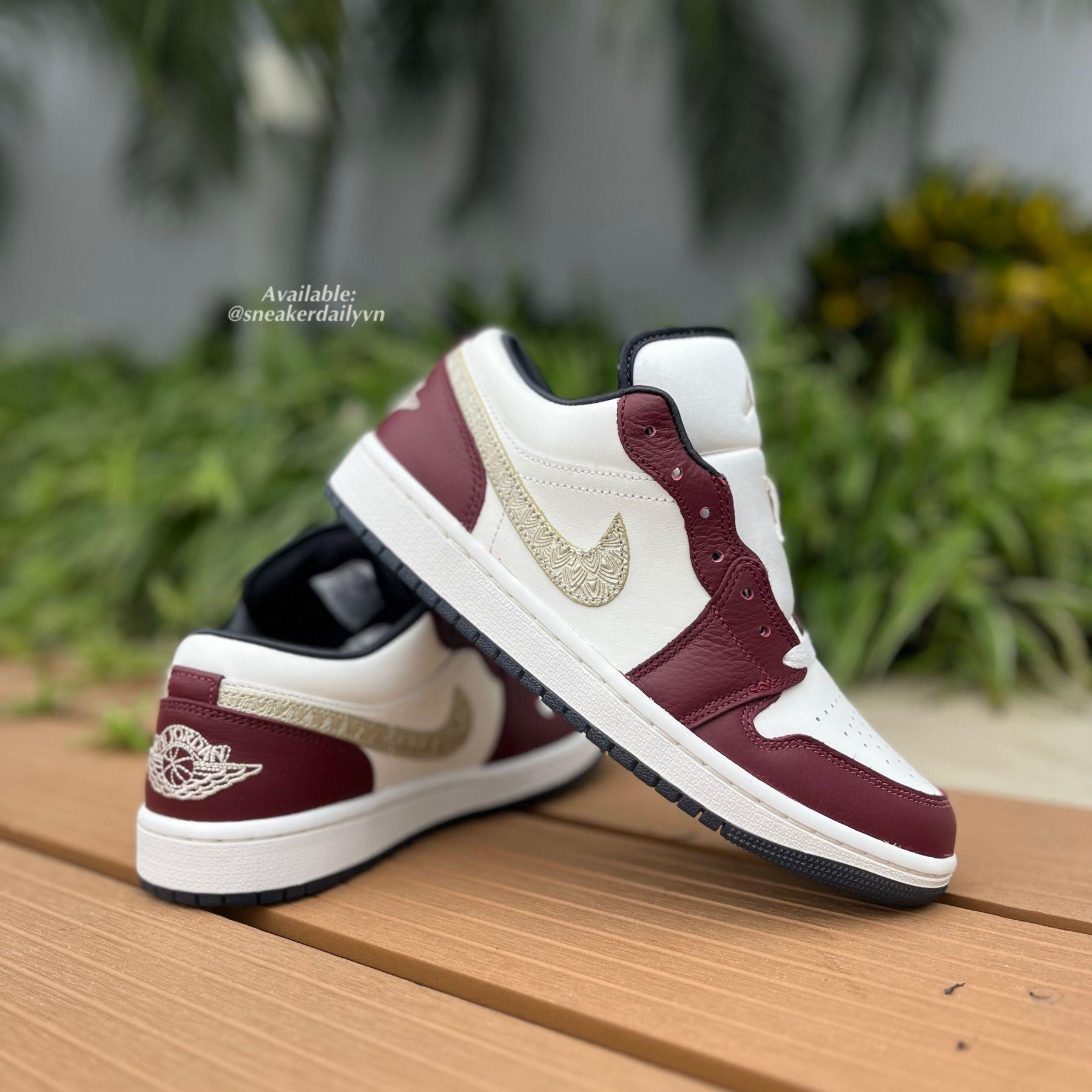 Giày Air Jordan 1 Low SE Year of the Dragon (WMNS) FJ5735-100 - Ảnh 3