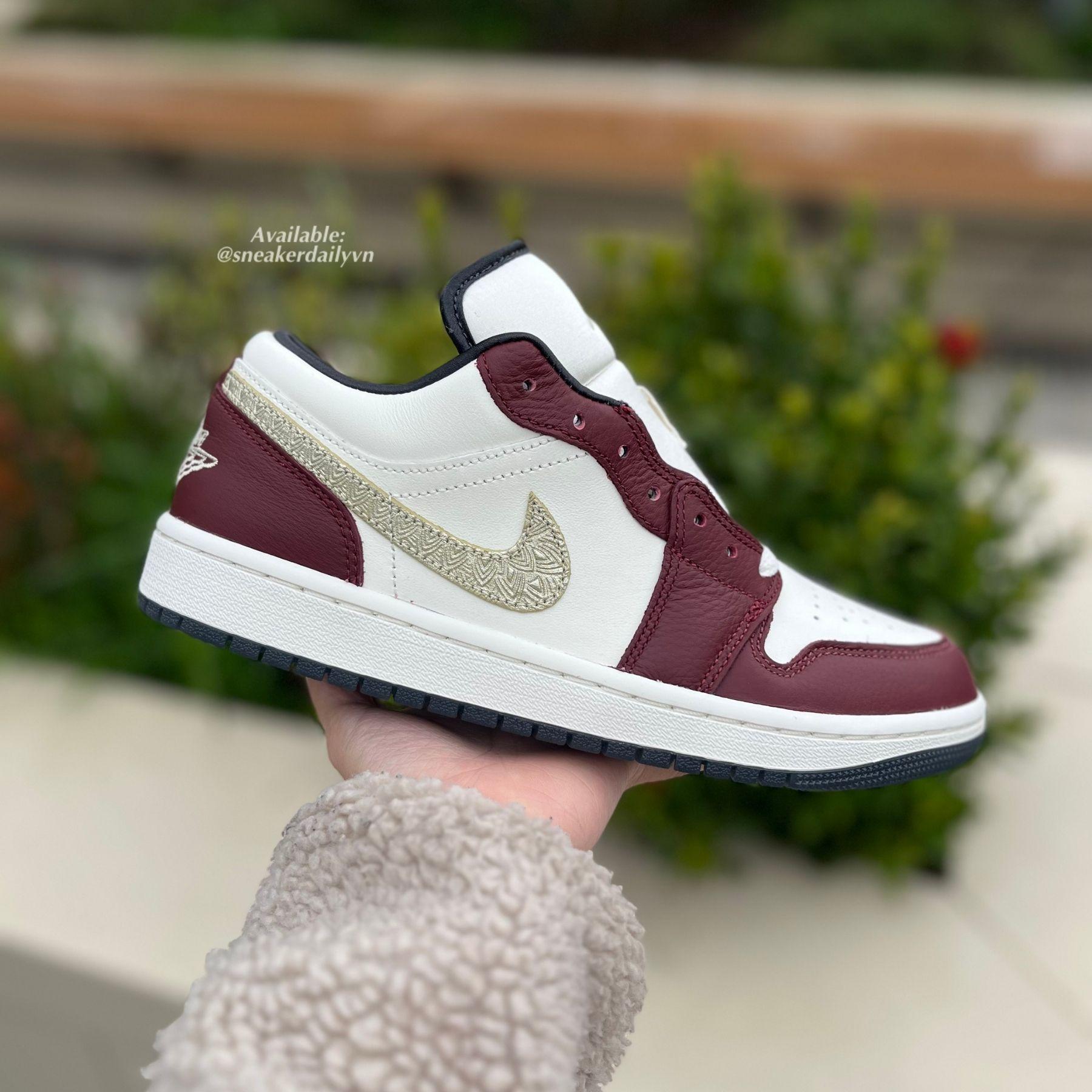 Giày Air Jordan 1 Low SE Year of the Dragon (WMNS) FJ5735-100 - Ảnh 5