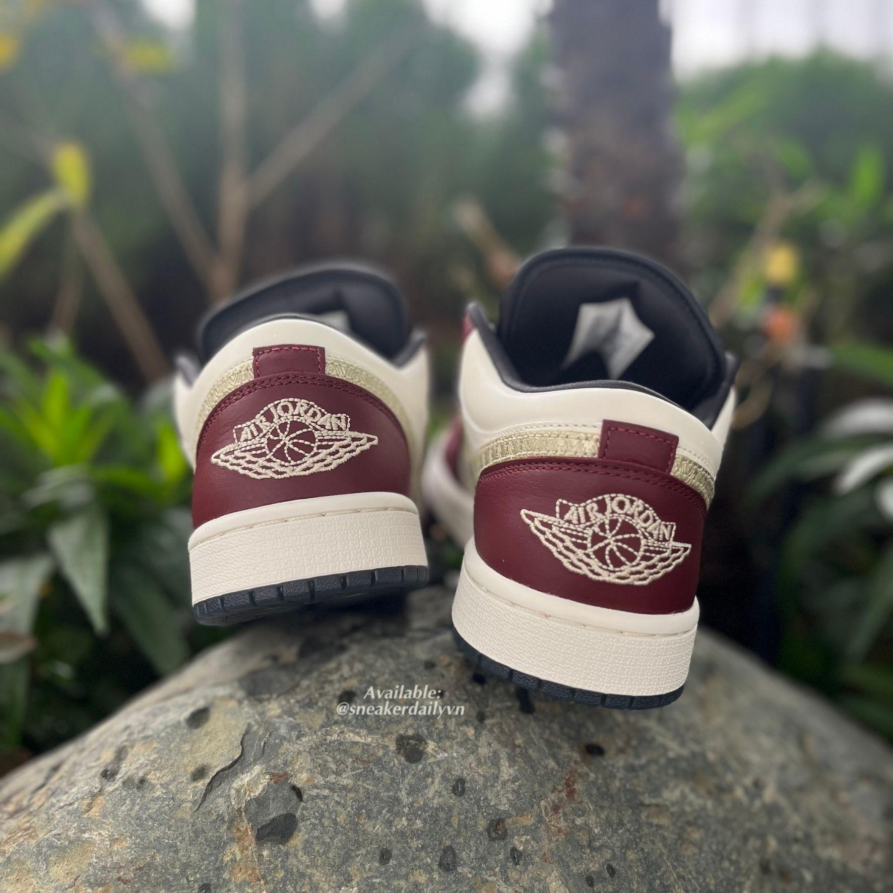 Giày Air Jordan 1 Low SE Year of the Dragon (WMNS) FJ5735-100 - Ảnh 9