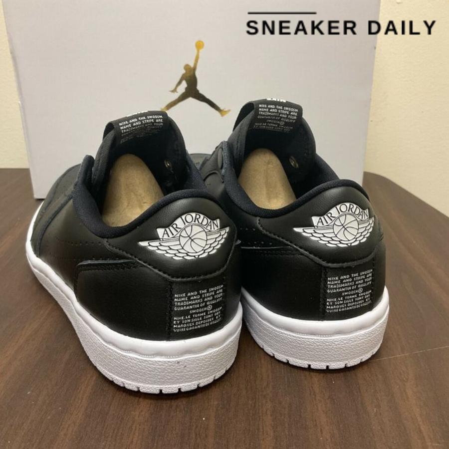 Giày Air Jordan 1 Low Slip Black (WMNS) AV3918-001 - Ảnh 2