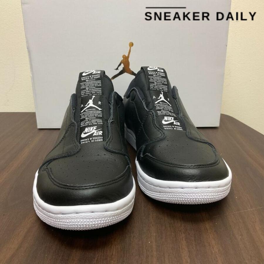 Giày Air Jordan 1 Low Slip Black (WMNS) AV3918-001 - Ảnh 3