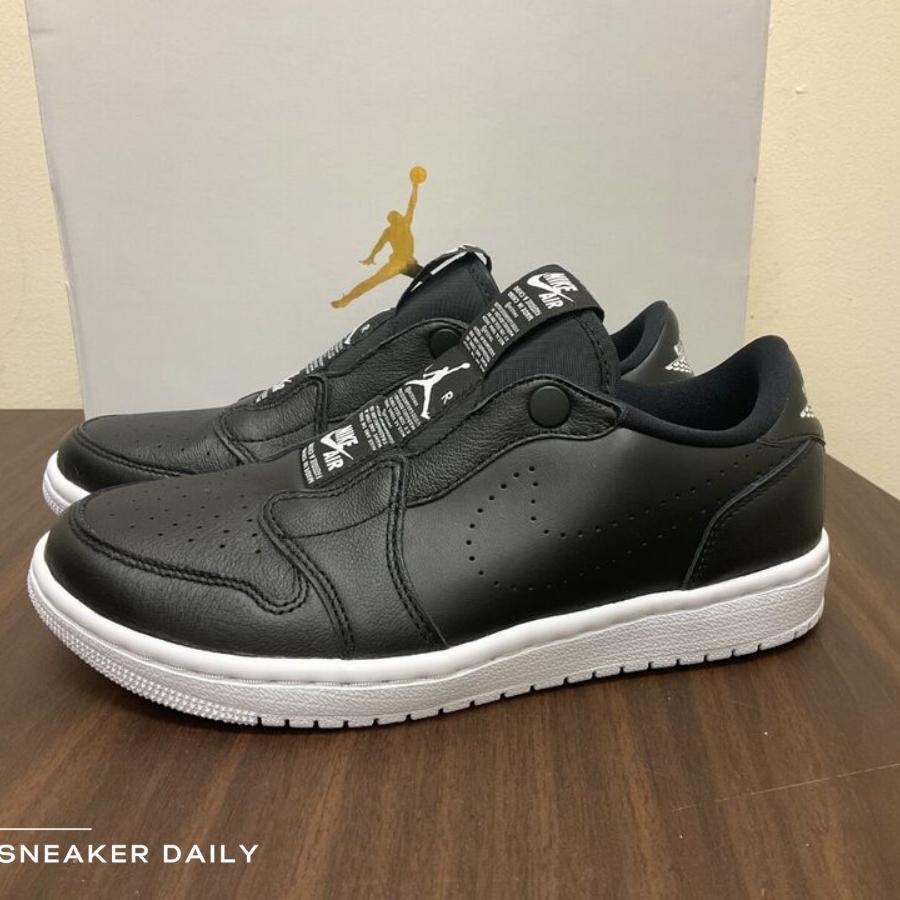 Giày Air Jordan 1 Low Slip Black (WMNS) AV3918-001 - Ảnh 5