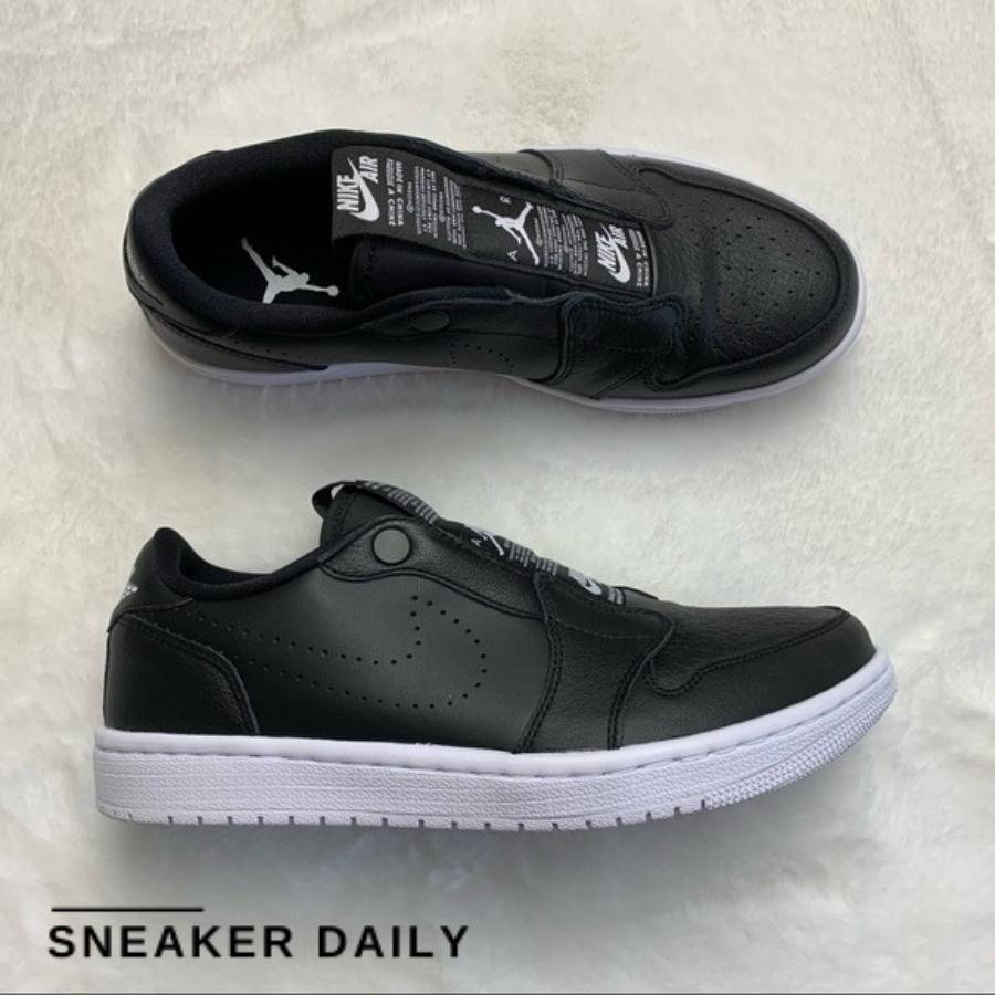 Giày Air Jordan 1 Low Slip Black (WMNS) AV3918-001 - Ảnh 8