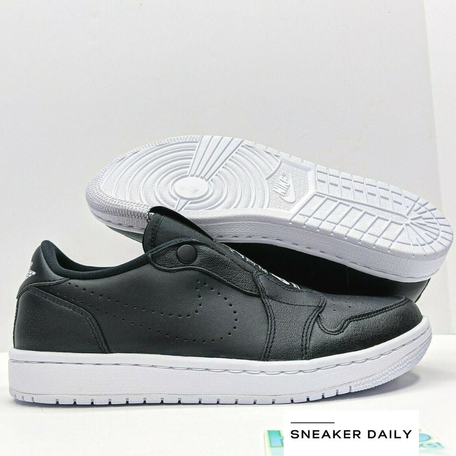 Giày Air Jordan 1 Low Slip Black (WMNS) AV3918-001 - Ảnh 9