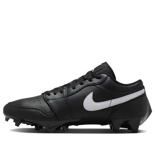 Giày Air Jordan 1 Low TD Cleat Black 2023 FJ6245-001 màu đen với Swoosh trắng