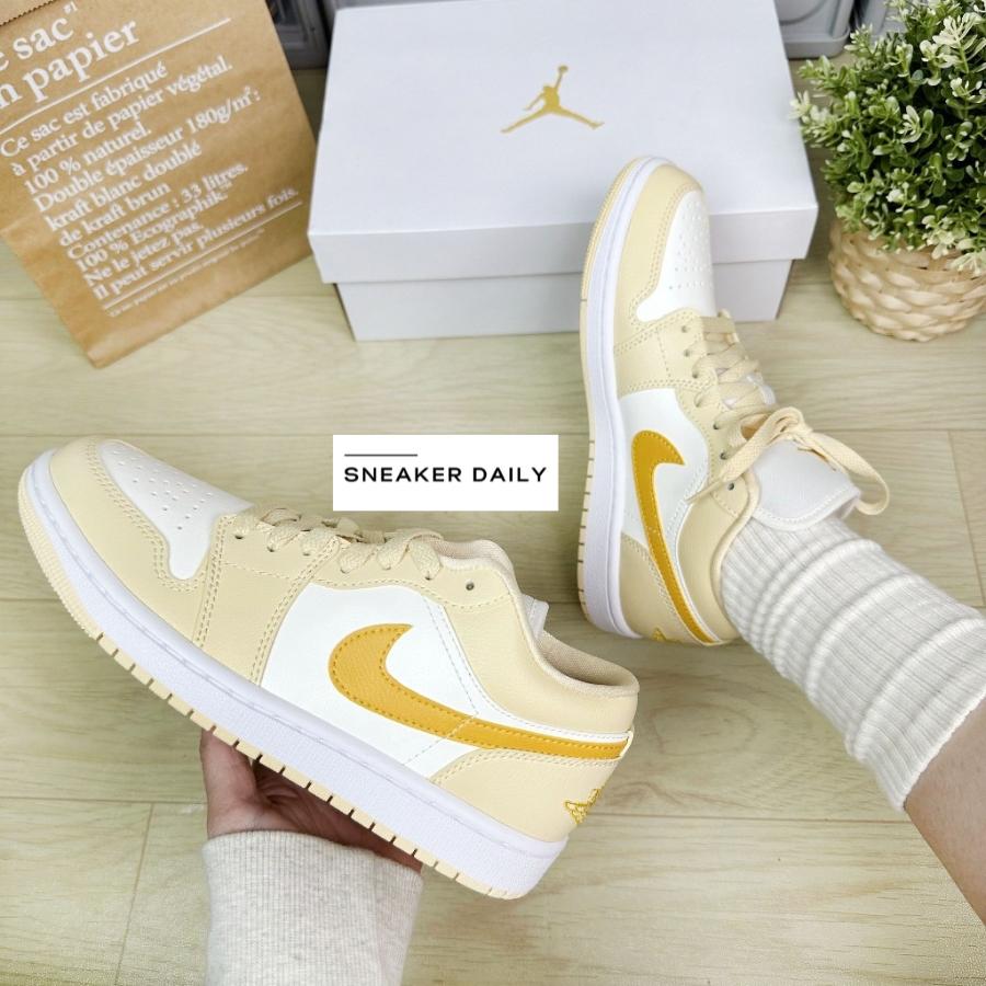 Giày Air Jordan 1 Low Team Gold (WMNS) DC0774-170 - Ảnh 3