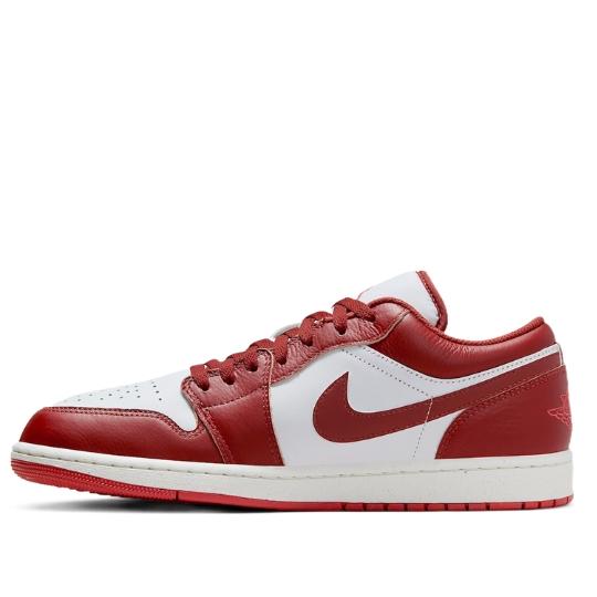 Giày Air Jordan 1 Low White Dune Red FJ3459-160 phối trắng đỏ