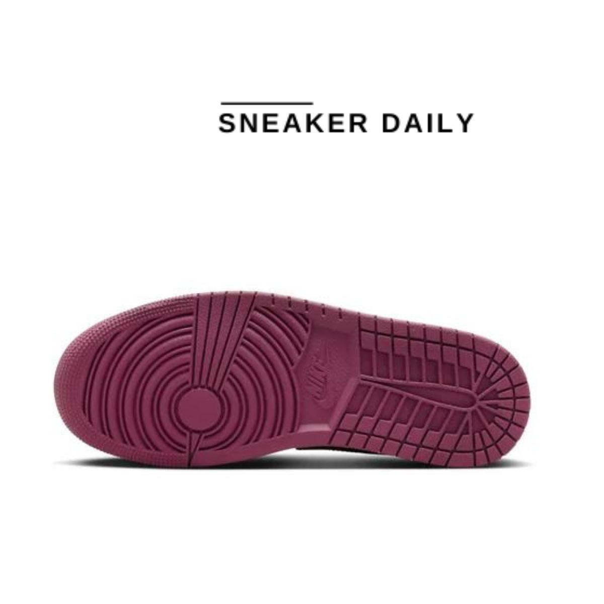Giày Air Jordan 1 Low White Fireberry (WMNS) DC0774-161 - Ảnh 5