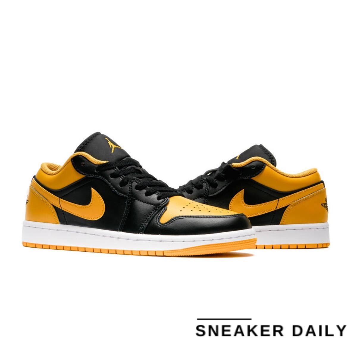 Giày Air Jordan 1 Low Yellow Ochre 553558-072 - Ảnh 10