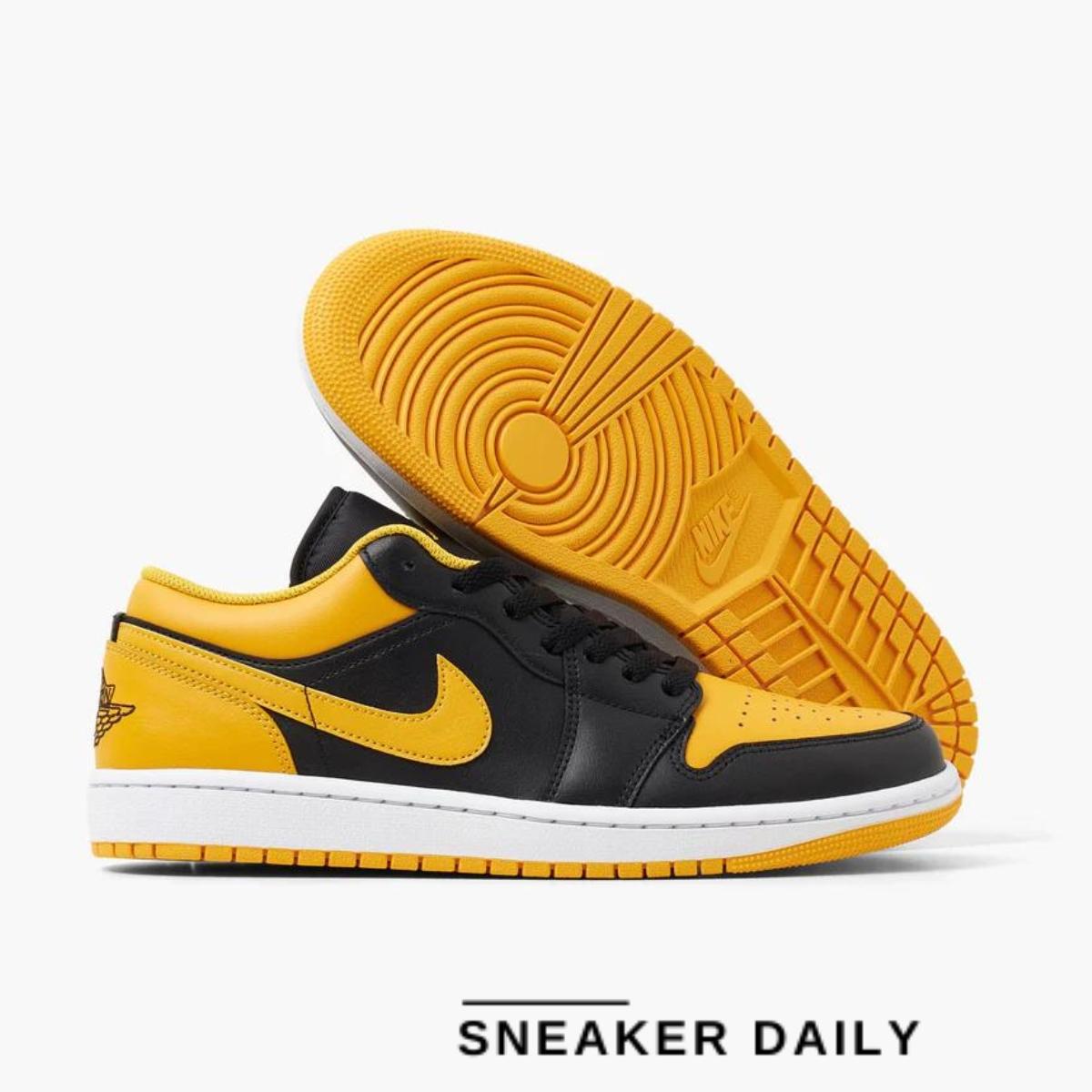 Giày Air Jordan 1 Low Yellow Ochre 553558-072 - Ảnh 4