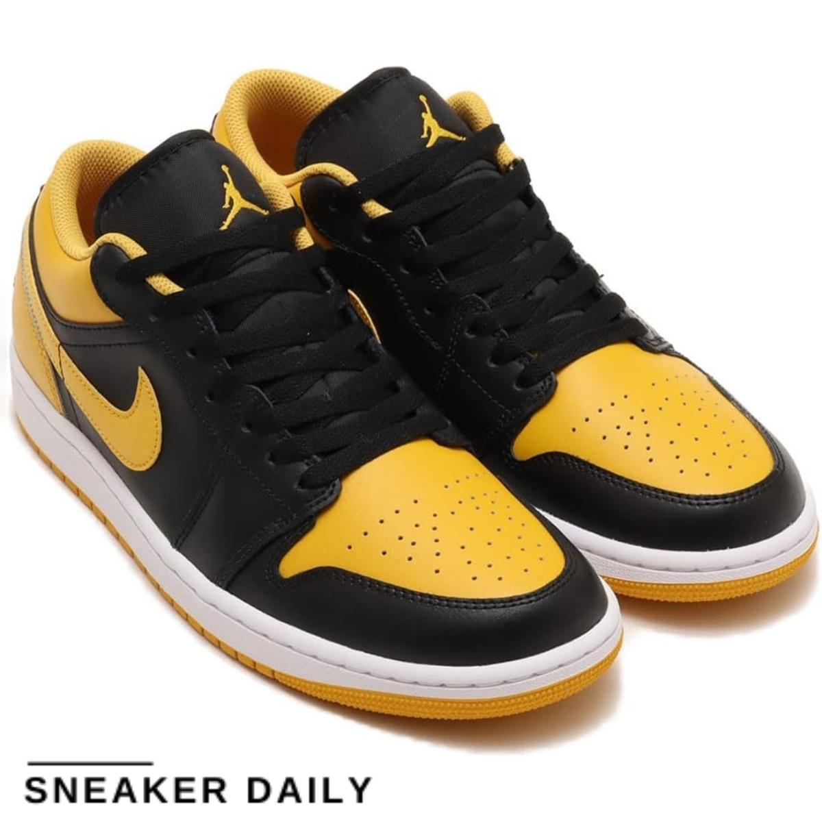 Giày Air Jordan 1 Low Yellow Ochre 553558-072 - Ảnh 8