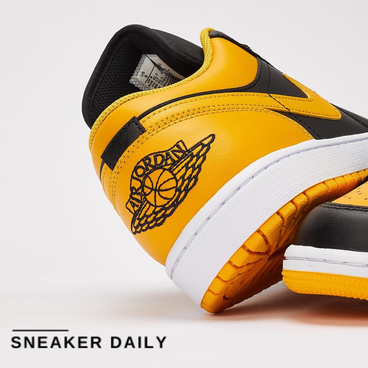 Giày Air Jordan 1 Low Yellow Ochre 553558-072 - Ảnh 9