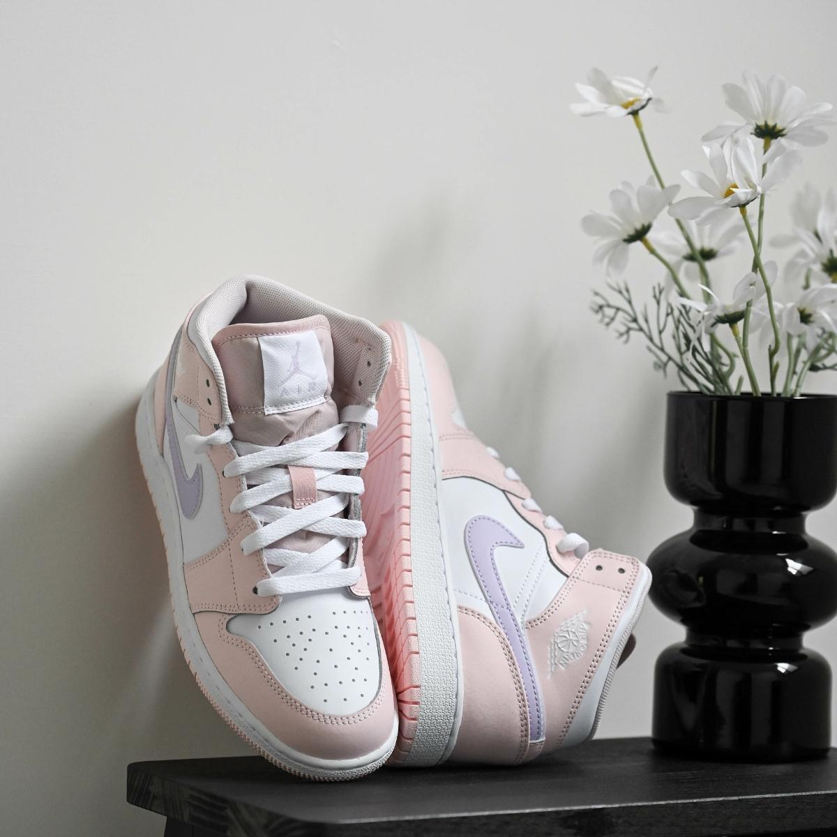 Giày Air Jordan 1 Mid Pink Wash FD8780-601 - Ảnh 10