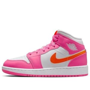 Giày Air Jordan 1 Mid Pinksicle Orange (GS) DX3240-681