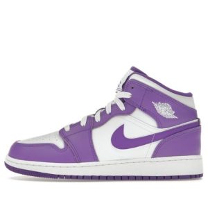 Giày Air Jordan 1 Mid Purple Venom (GS) DQ8423-511