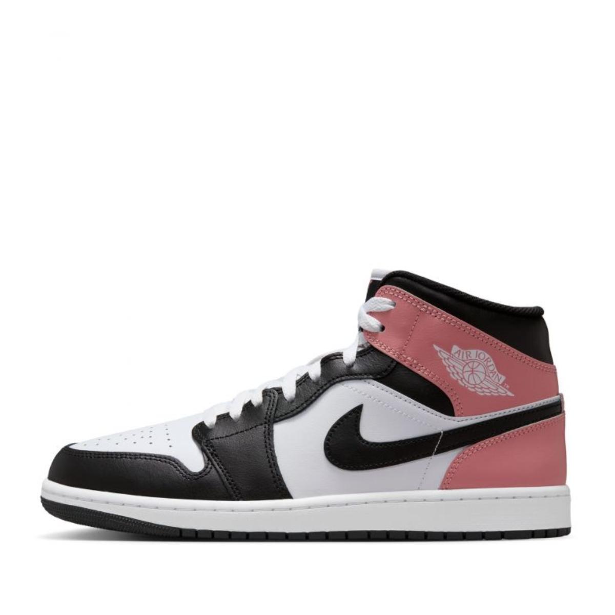 Giày Air Jordan 1 Mid ‘Rust Pink’ DQ8426-100 phối màu trắng hồng đất đen