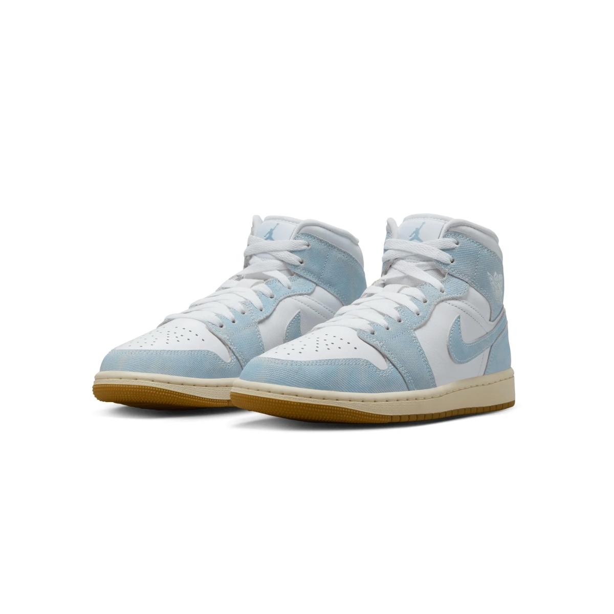 Giày Air Jordan 1 Mid SE Denim Gold HQ2005-100 - Ảnh 2