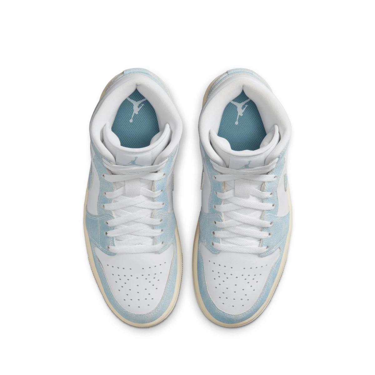 Giày Air Jordan 1 Mid SE Denim Gold HQ2005-100 - Ảnh 4