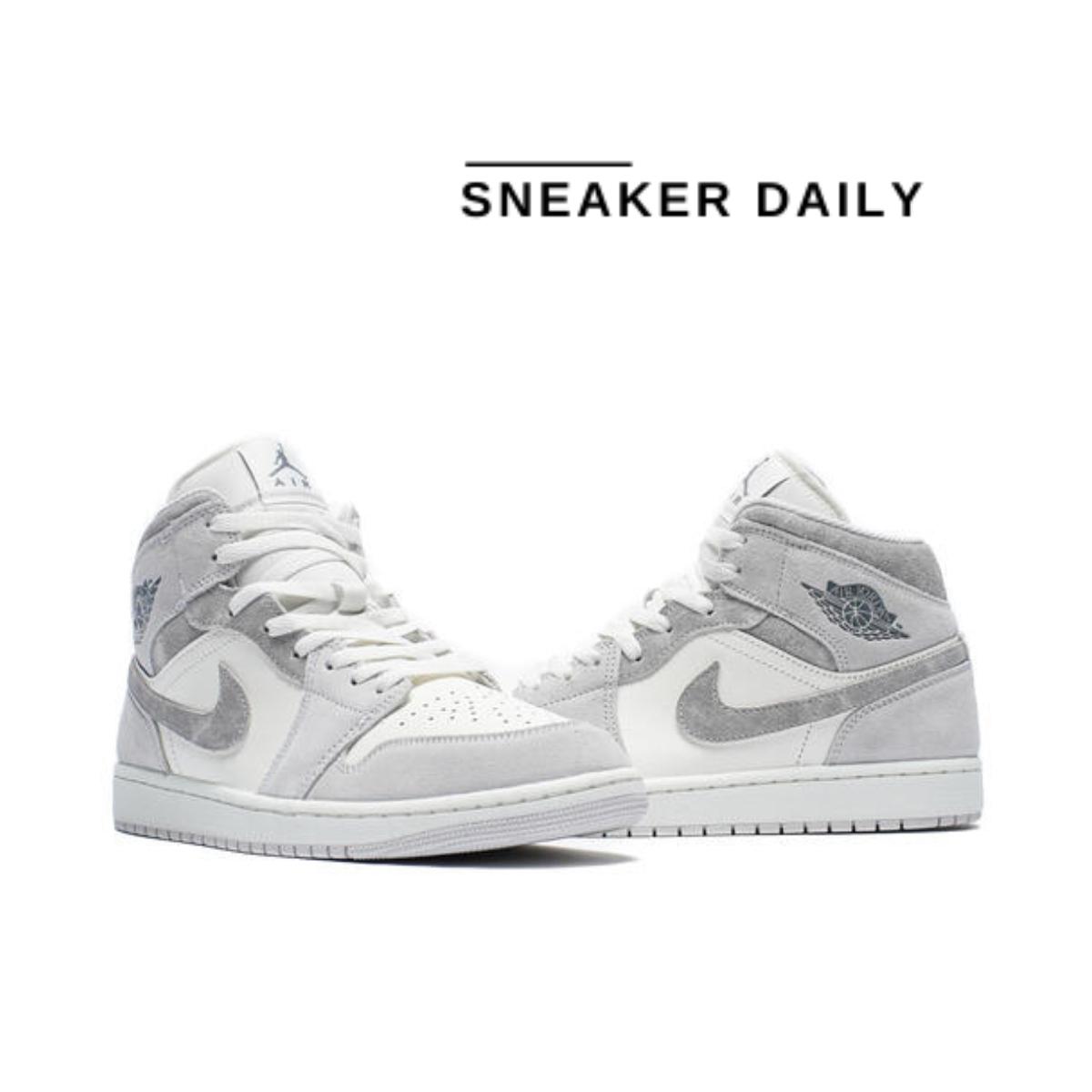 Air Jordan 1 Mid SE FQ7720-002 phối cùng outfit thường ngày