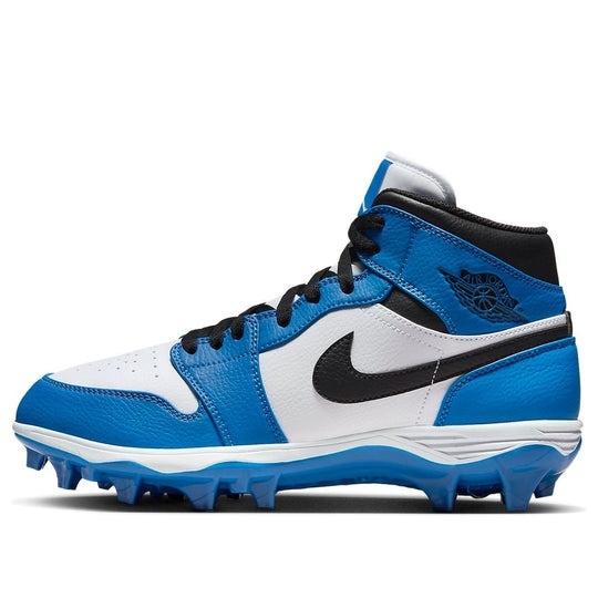 Giày Air Jordan 1 Mid TD Cleat White Black Royal FJ6805-104 phối trắng đen xanh Royal