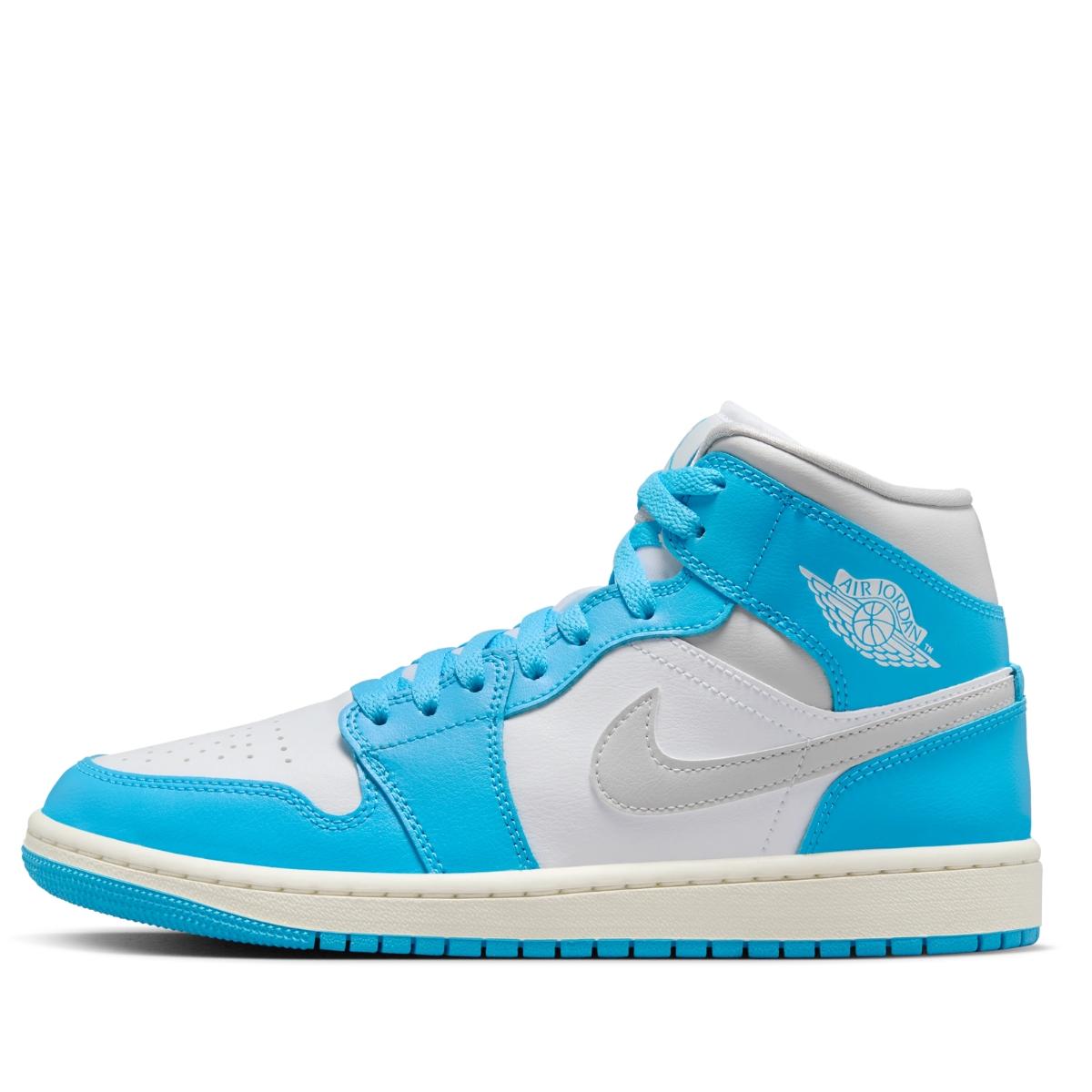 Giày Air Jordan 1 Mid Wmns Dark Powder Blue BQ6472-400 nhìn tổng thể