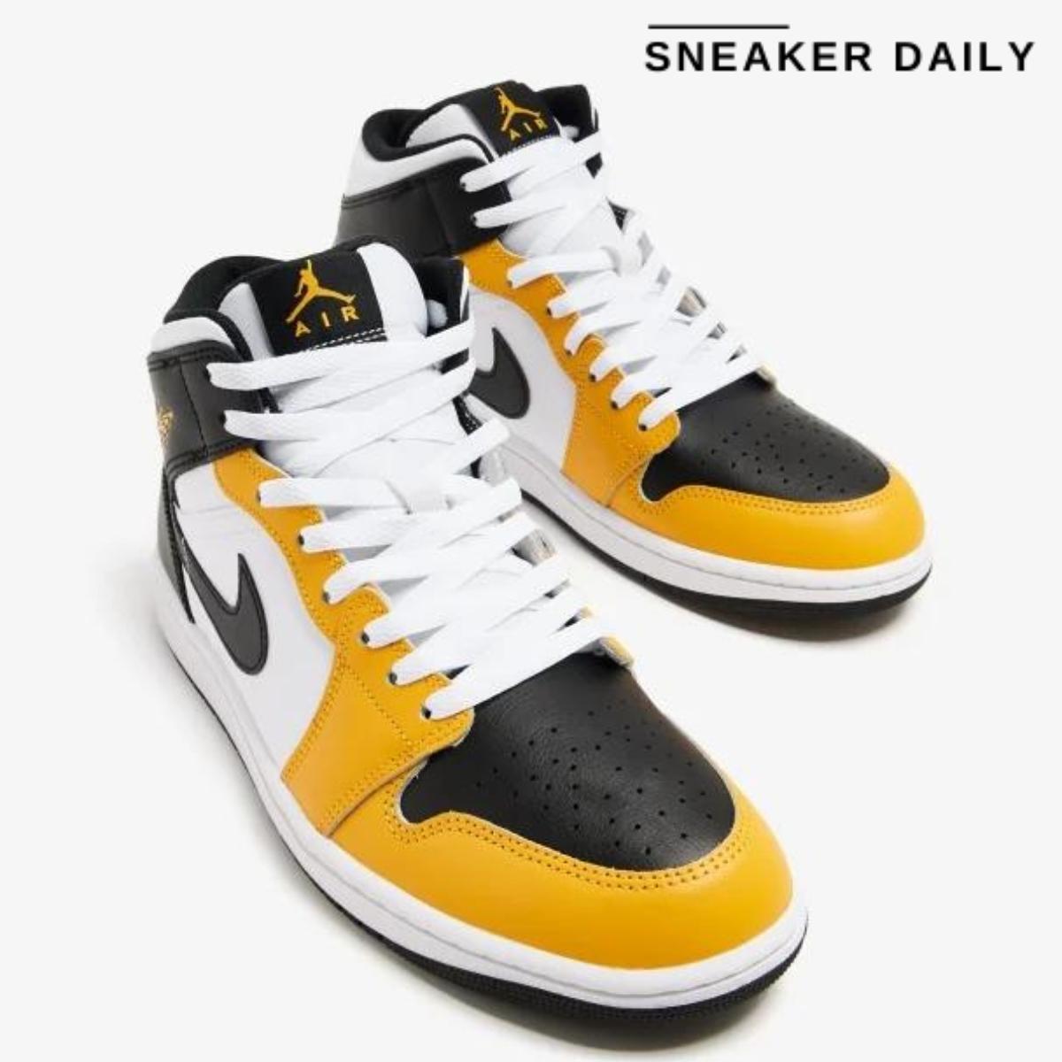 Giày Air Jordan 1 Mid Yellow Ochre DQ8426-701 - Ảnh 9