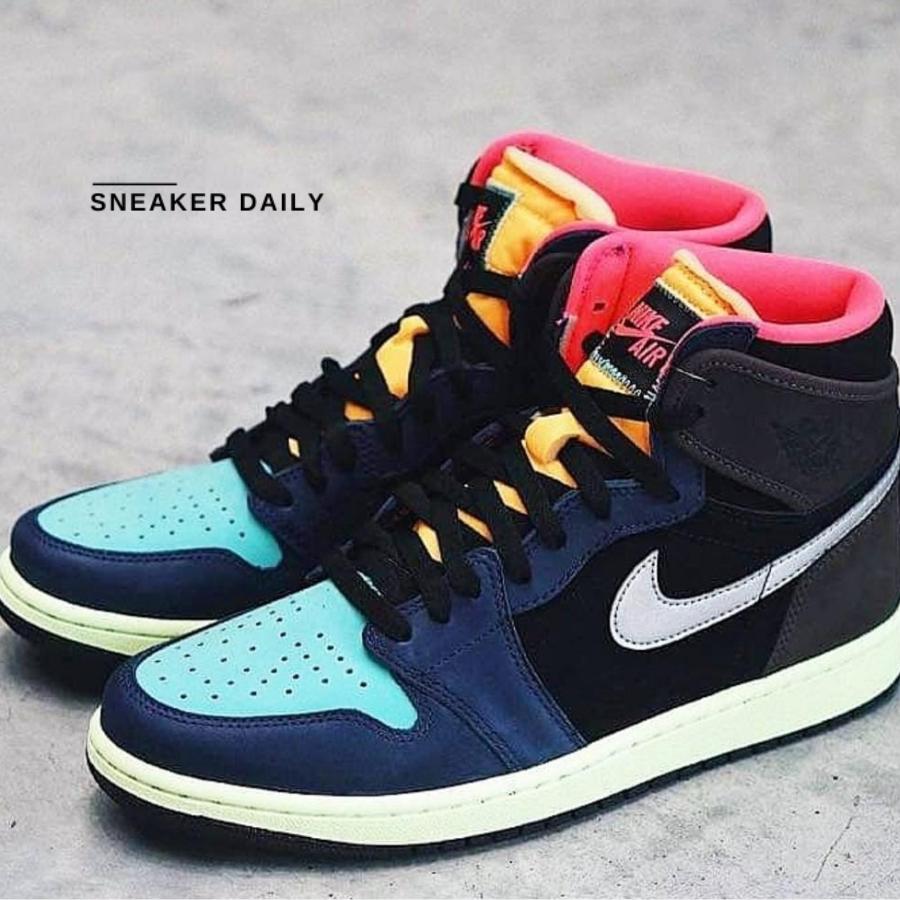 Giày Air Jordan 1 Retro High GS Tokyo Bio Hack 575441-201 - Ảnh 3