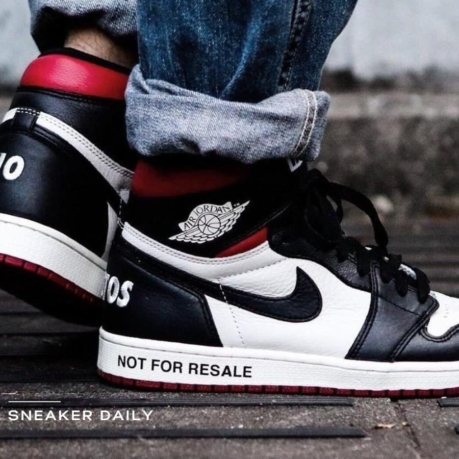 Giày Air Jordan 1 Retro High OG NRG Not For Resale 861428-106 - Ảnh 4
