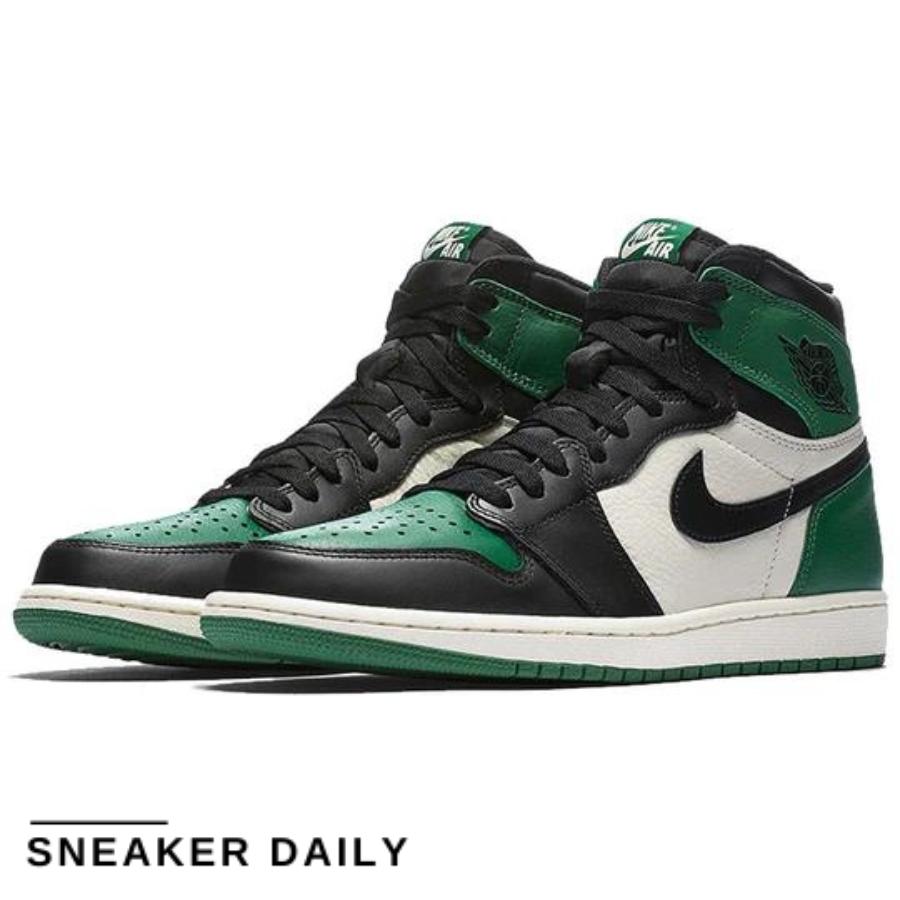 Giày Air Jordan 1 Retro High OG Pine Green 555088-302 - Ảnh 2