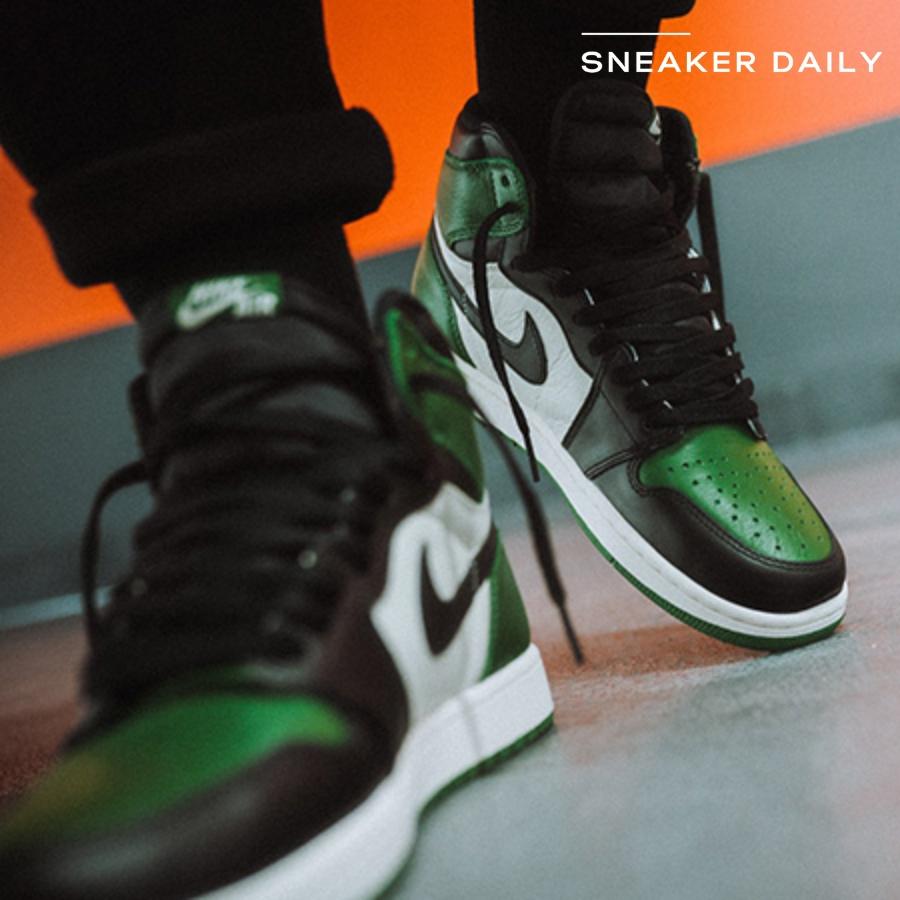 Giày Air Jordan 1 Retro High OG Pine Green 555088-302 - Ảnh 3