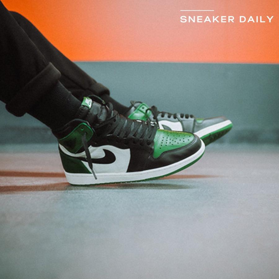 Giày Air Jordan 1 Retro High OG Pine Green 555088-302 - Ảnh 5