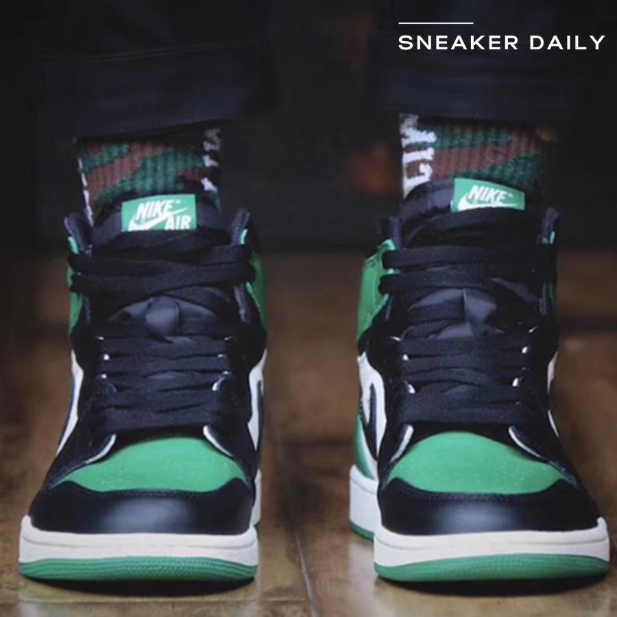 Giày Air Jordan 1 Retro High OG Pine Green 555088-302 - Ảnh 9