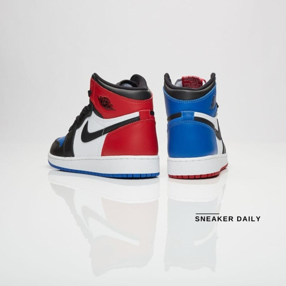 Toàn cảnh Air Jordan 1 Retro High OG Top 3 575441-026 từ góc nghiêng