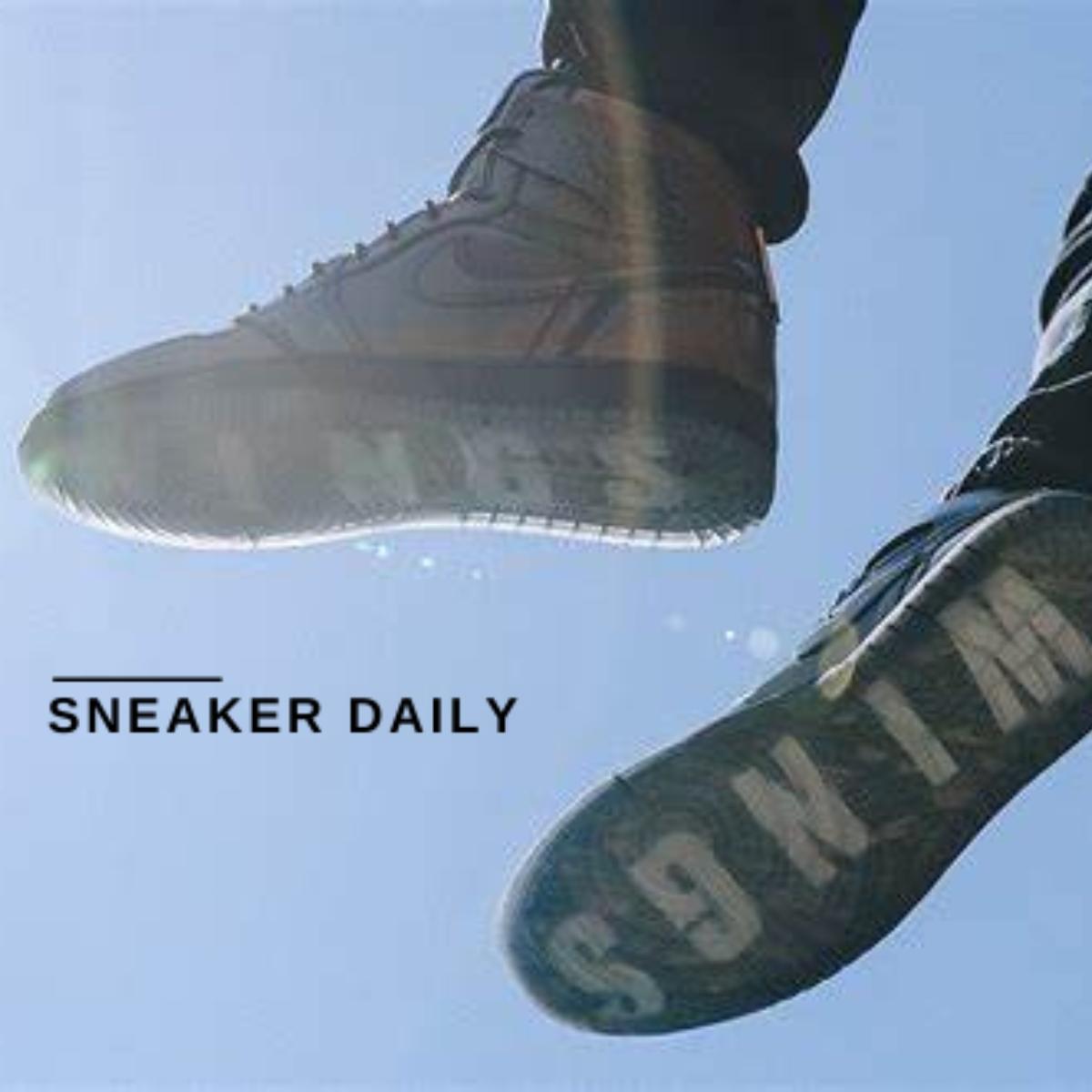 Đế ngoài cao su xương cá và đế giữa Phylon của Air Jordan 1 Retro High OG Wings