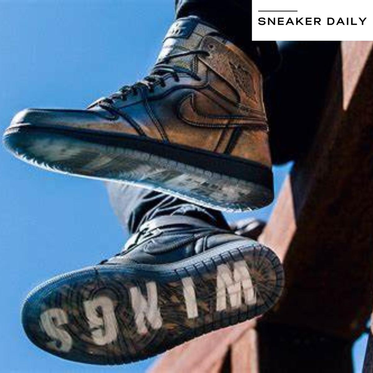 Giày Air Jordan 1 Retro High OG Wings AA2887-035 - Ảnh 5