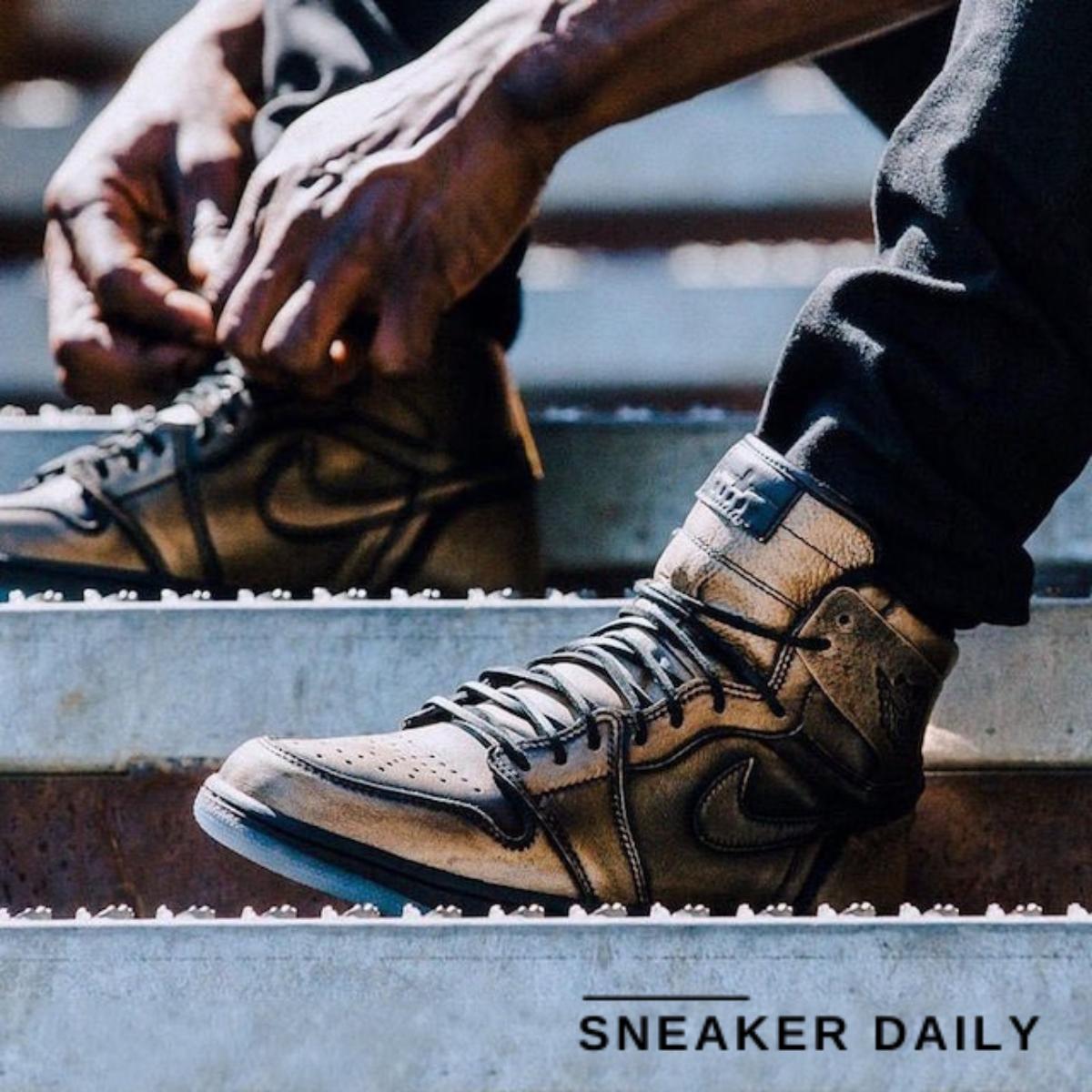 Giày Air Jordan 1 Retro High OG Wings AA2887-035 - Ảnh 8