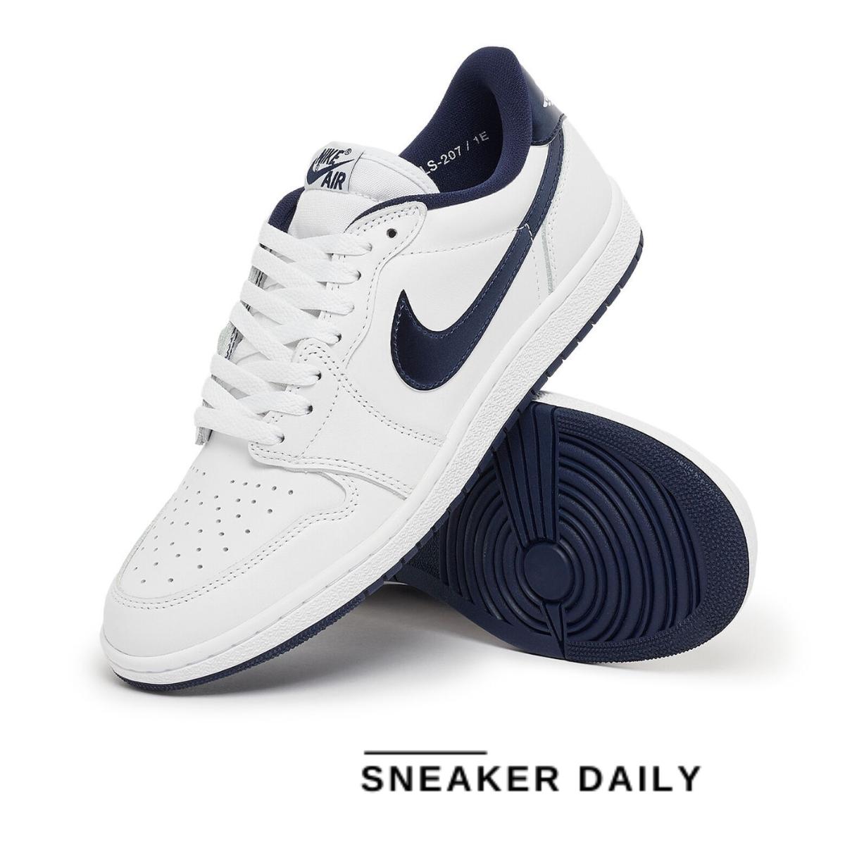 Giày Air Jordan 1 Retro Low 85 Metallic Blue FB9933-141 - Ảnh 3