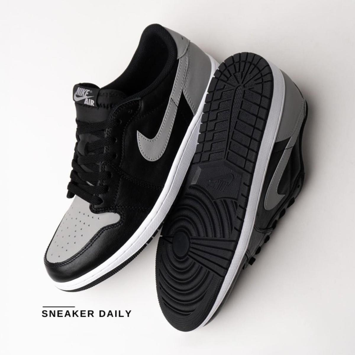 Đế ngoài và đế giữa của Air Jordan 1 Retro Low OG Shadow 2024 CZ0790-003