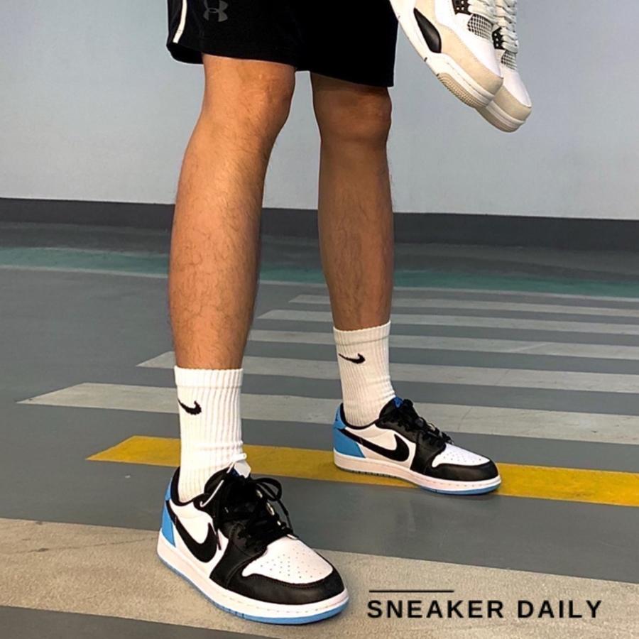Giày Air Jordan 1 Retro Low OG UNC (GS) CZ0858-104 - Ảnh 2