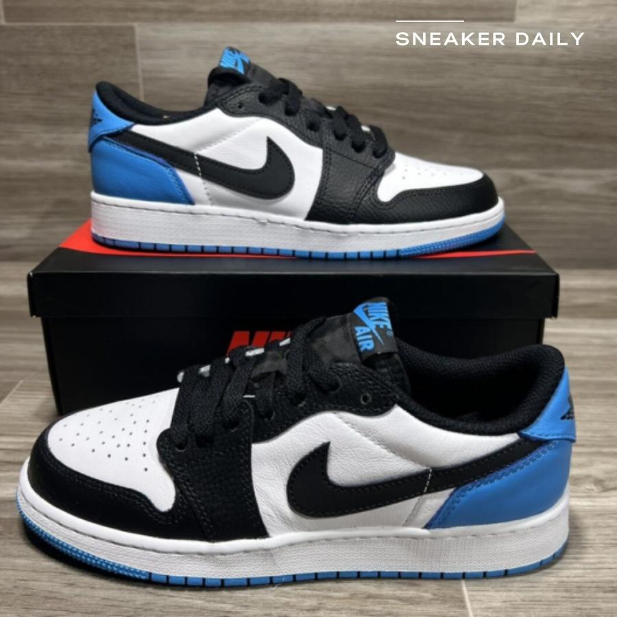 Giày Air Jordan 1 Retro Low OG UNC (GS) CZ0858-104 - Ảnh 6