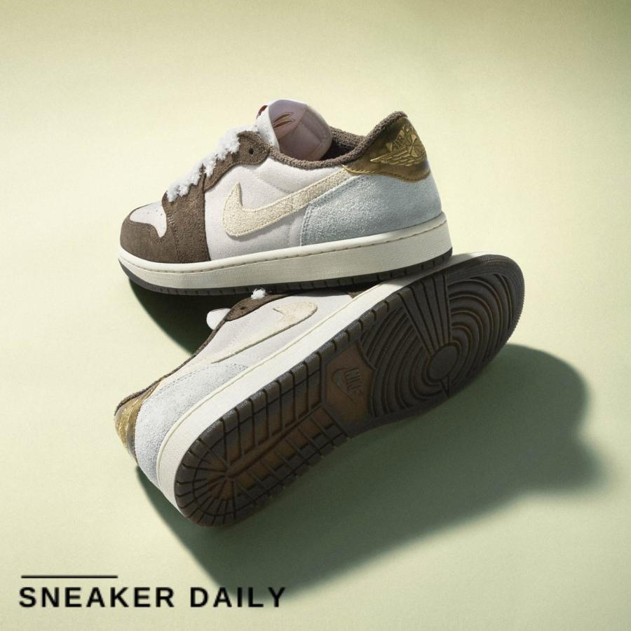 Giày Air Jordan 1 Retro Low OG Year of the Rabbit DV1312-200 - Ảnh 10