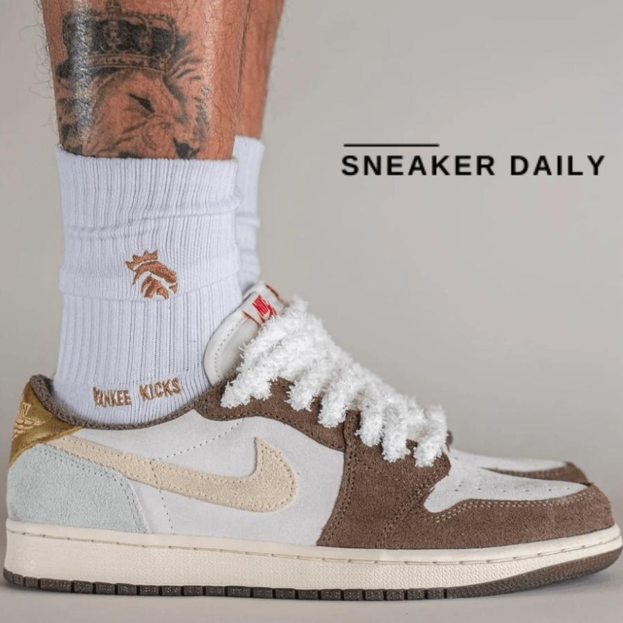 Giày Air Jordan 1 Retro Low OG Year of the Rabbit DV1312-200 - Ảnh 3