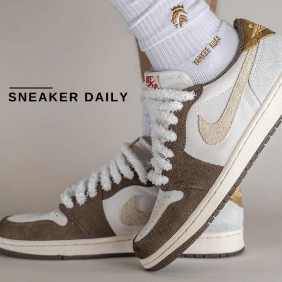 Giày Air Jordan 1 Retro Low OG Year of the Rabbit DV1312-200 - Ảnh 7