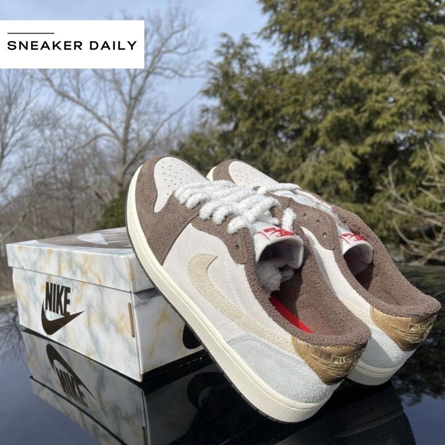 Giày Air Jordan 1 Retro Low OG Year of the Rabbit DV1312-200 - Ảnh 8