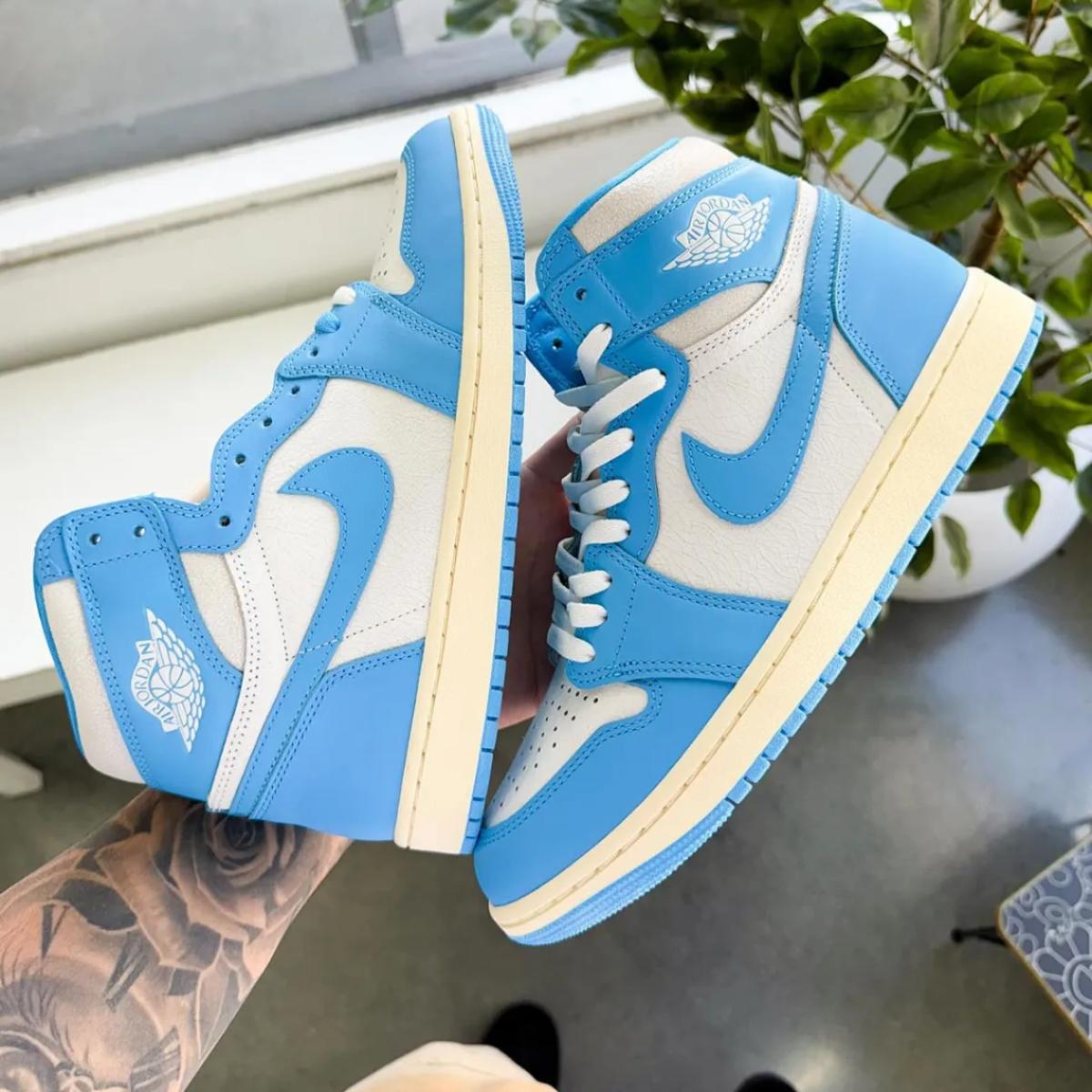 Giày Jordan 1 Retro High OG UNC Reimagined DZ5485-402 - Ảnh 4