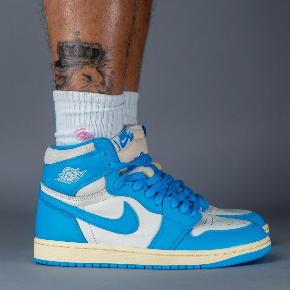 Giày Jordan 1 Retro High OG UNC Reimagined DZ5485-402 - Ảnh 7