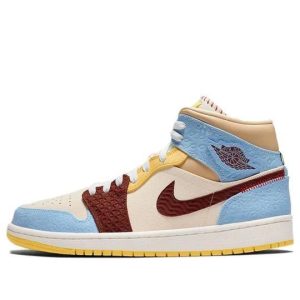 Giày Maison Chateau Rouge x Air Jordan 1 Mid SE Fearless CU2803-200